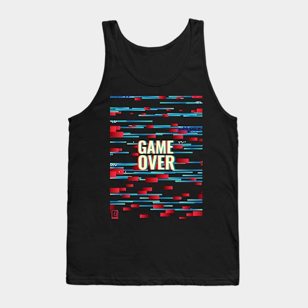 Game Over Tank Top by garte